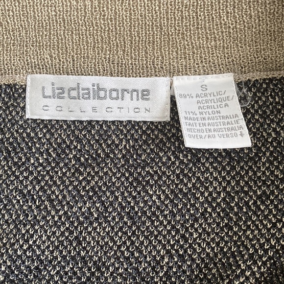 Liz Claiborne Knit Houndstooth Skirt - Picture 6 of 8